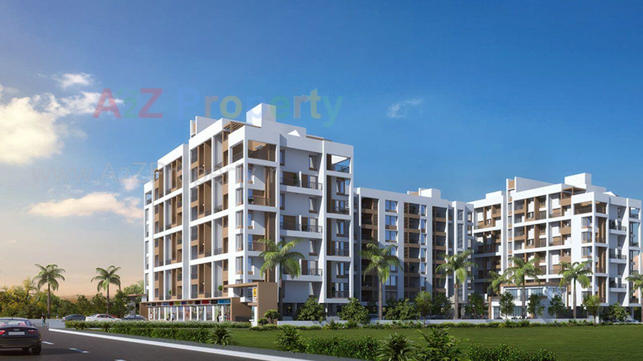 Perspective2 of real estate project Rajesh Golden Homes located at Karegaon, Pune, Maharashtra