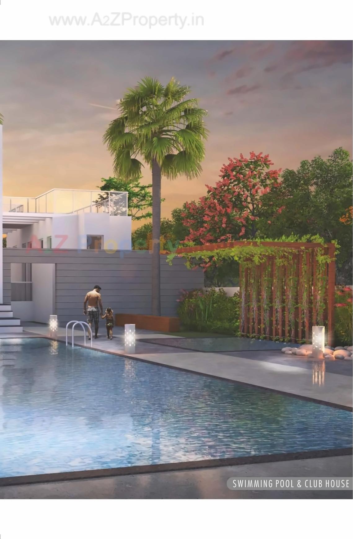 3D Elevation of real estate project Rajgruhi Residency Tower located at Pune-m-corp, Pune, Maharashtra