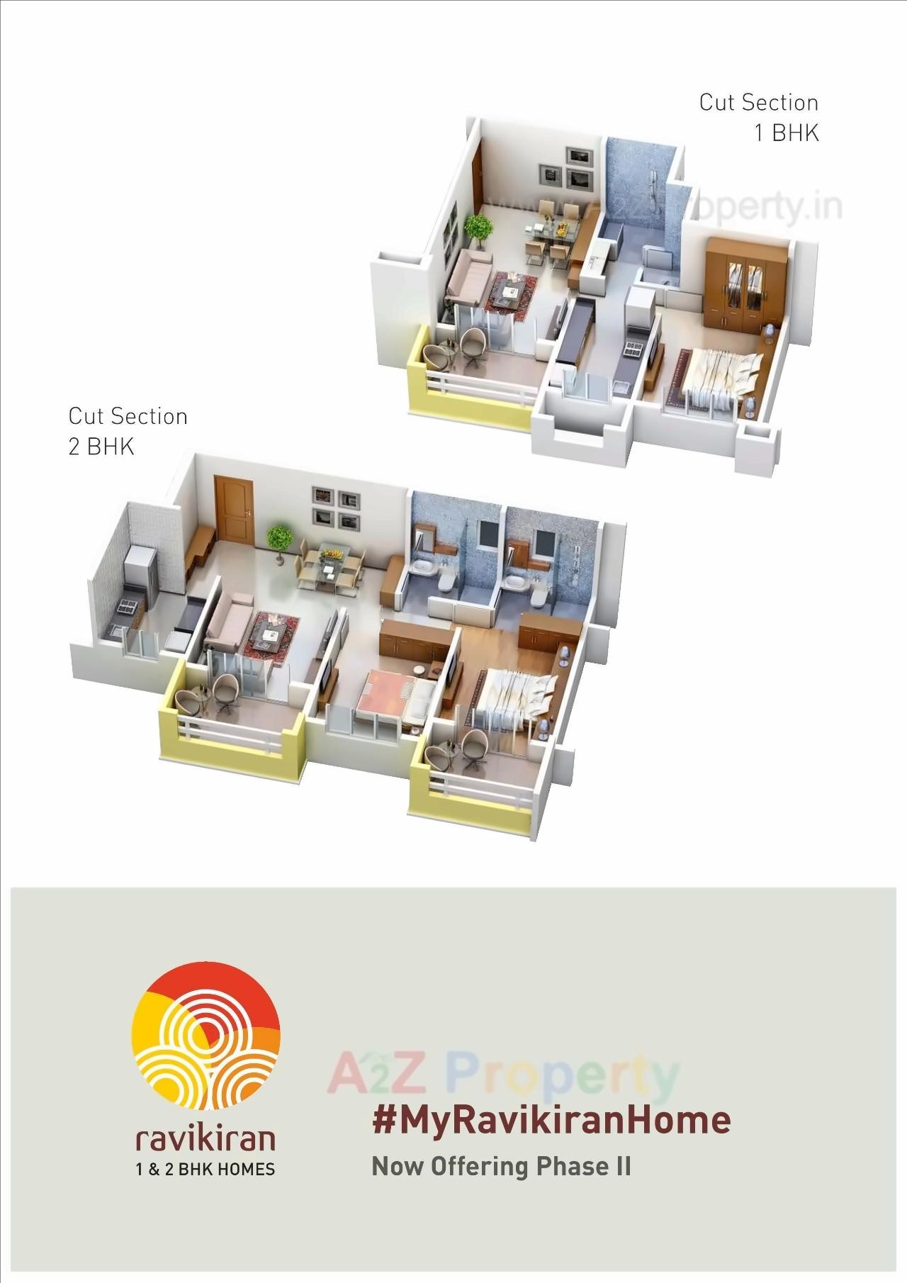 Layout of real estate project Ravikiran located at Pimpri-chinchawad-m-corp, Pune, Maharashtra