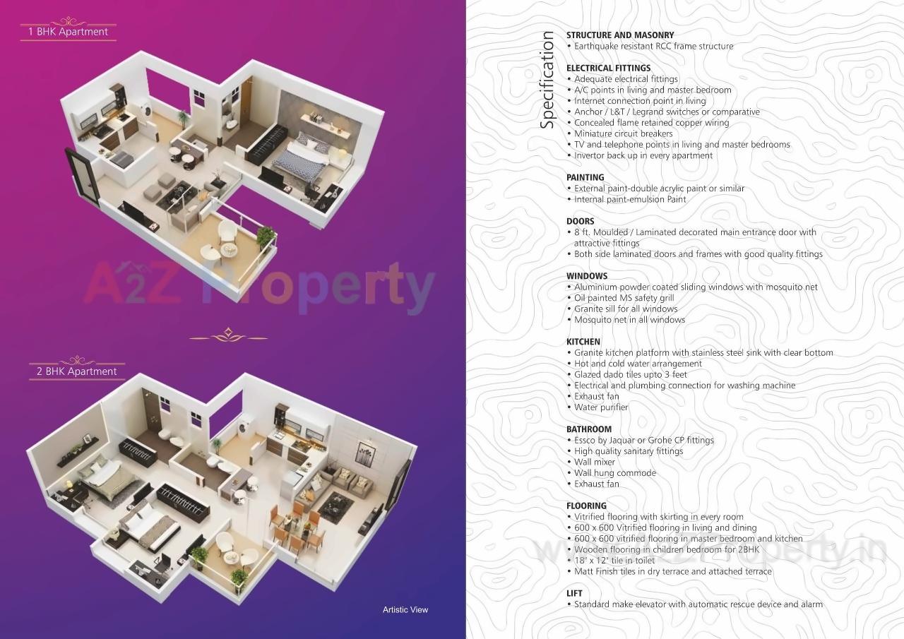  of real estate project Ravinanda Towers located at Kesnand, Pune, Maharashtra