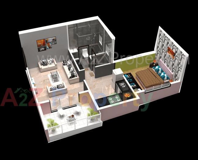 Ravitej 11bhk Cut Section of real estate project Ravitej located at Haveli, Pune, Maharashtra