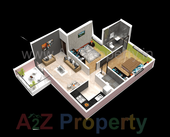 Ravitej 22bhk Cut Section of real estate project Ravitej located at Haveli, Pune, Maharashtra