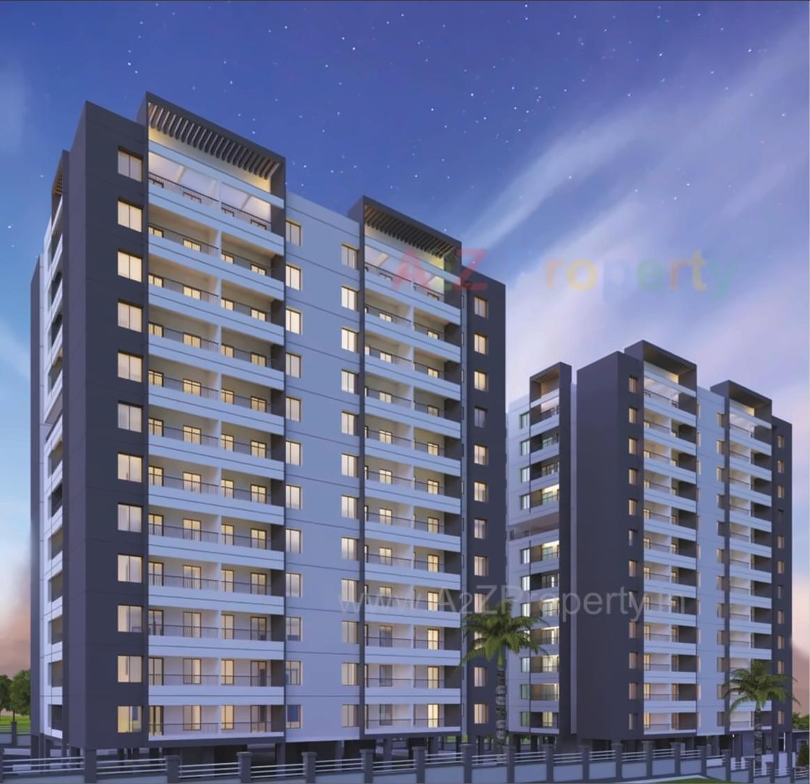 3D Elevation of real estate project Real Dream Homes located at Varale, Pune, Maharashtra