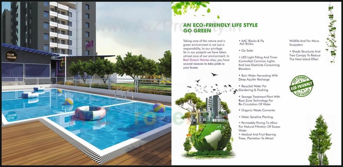 3D Elevation of real estate project Real Dream Homes located at Varale, Pune, Maharashtra
