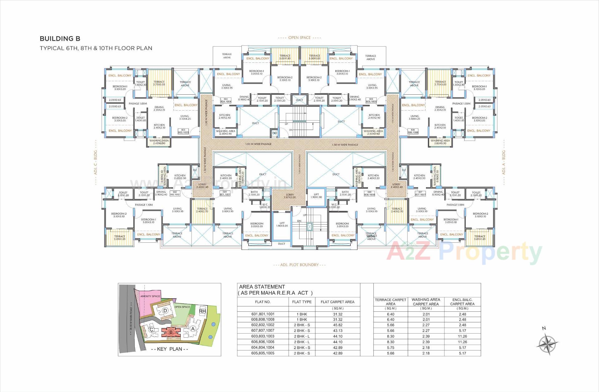 Layout of real estate project Red Earth located at Uravade, Pune, Maharashtra