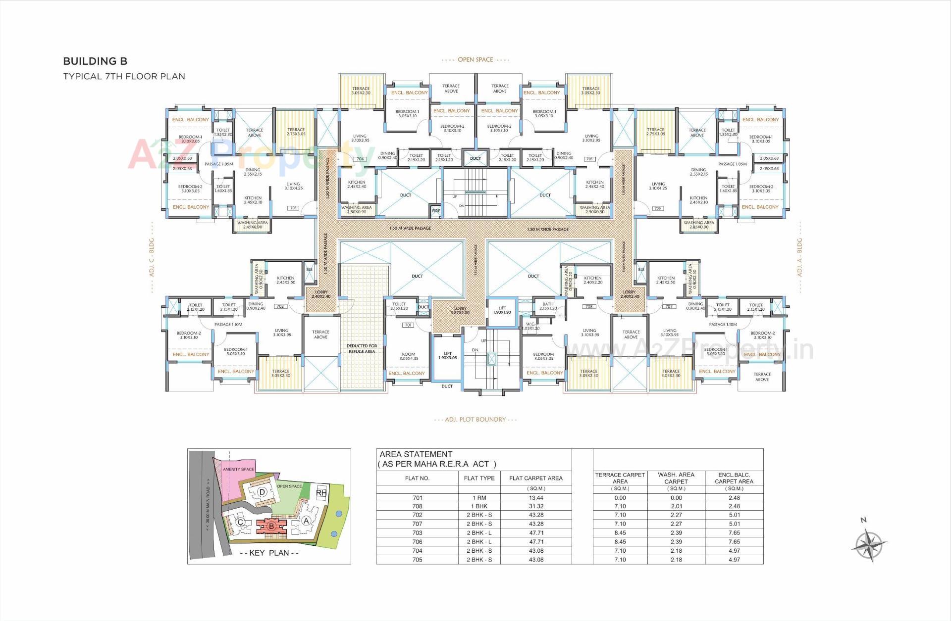 Layout of real estate project Red Earth located at Uravade, Pune, Maharashtra