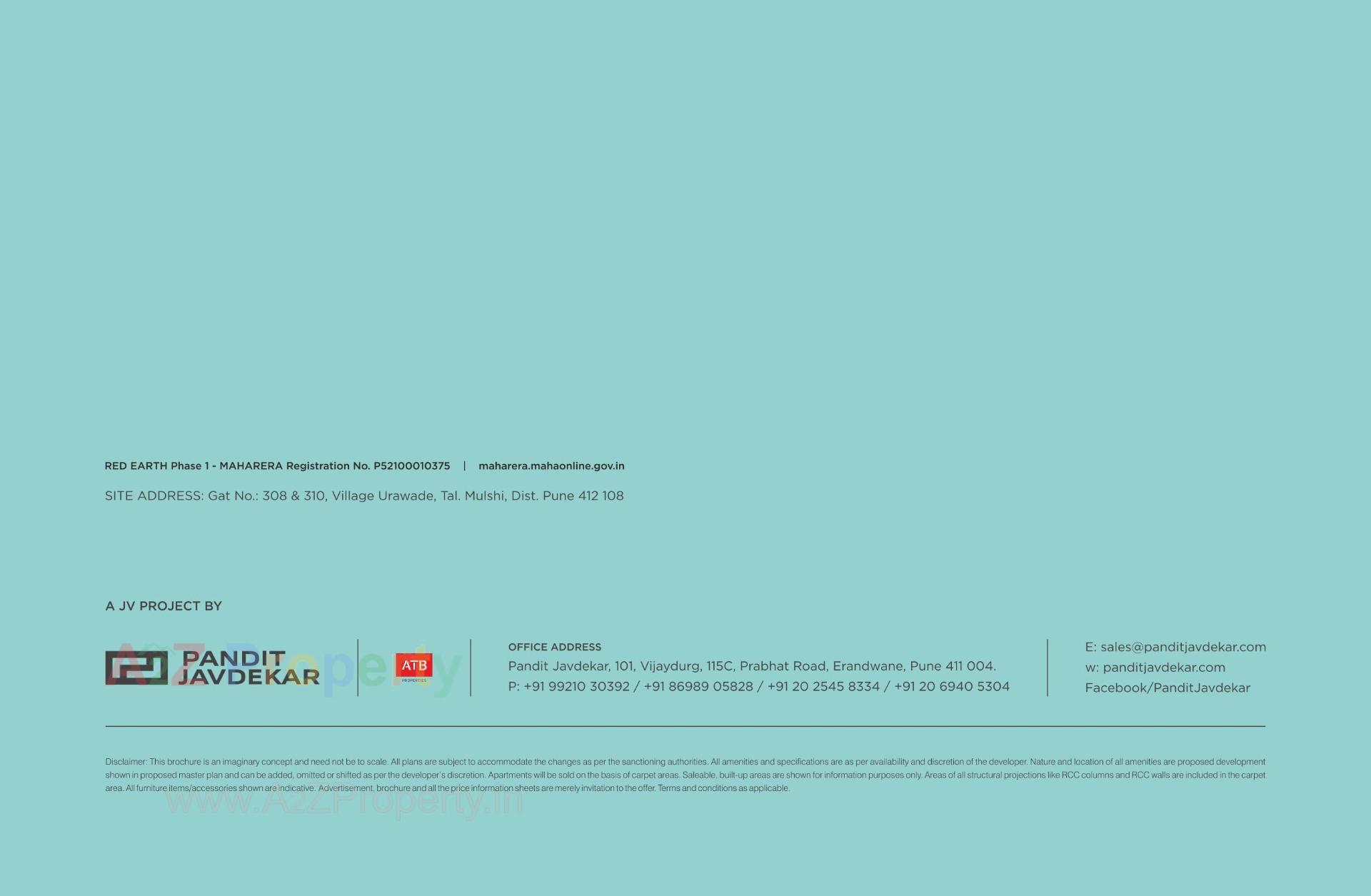  of real estate project Red Earth located at Uravade, Pune, Maharashtra