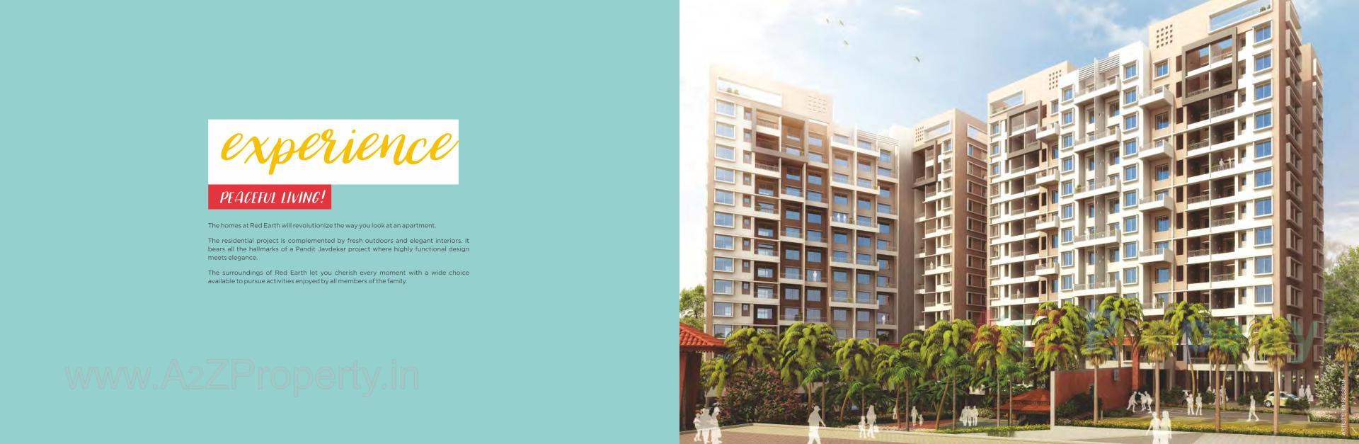 3D Elevation of real estate project Red Earth located at Uravade, Pune, Maharashtra