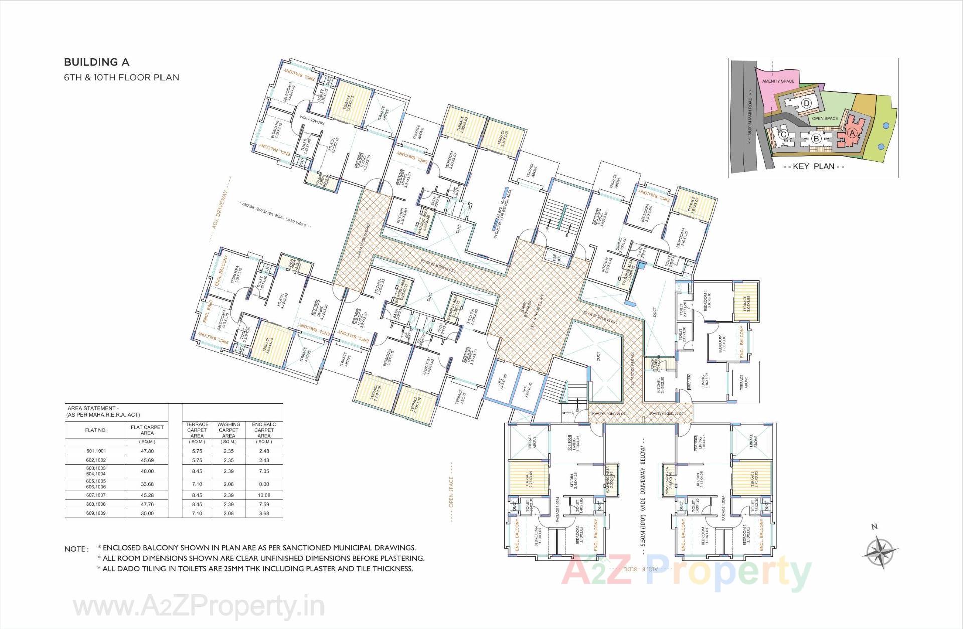 Layout of real estate project Red Earth located at Uravade, Pune, Maharashtra
