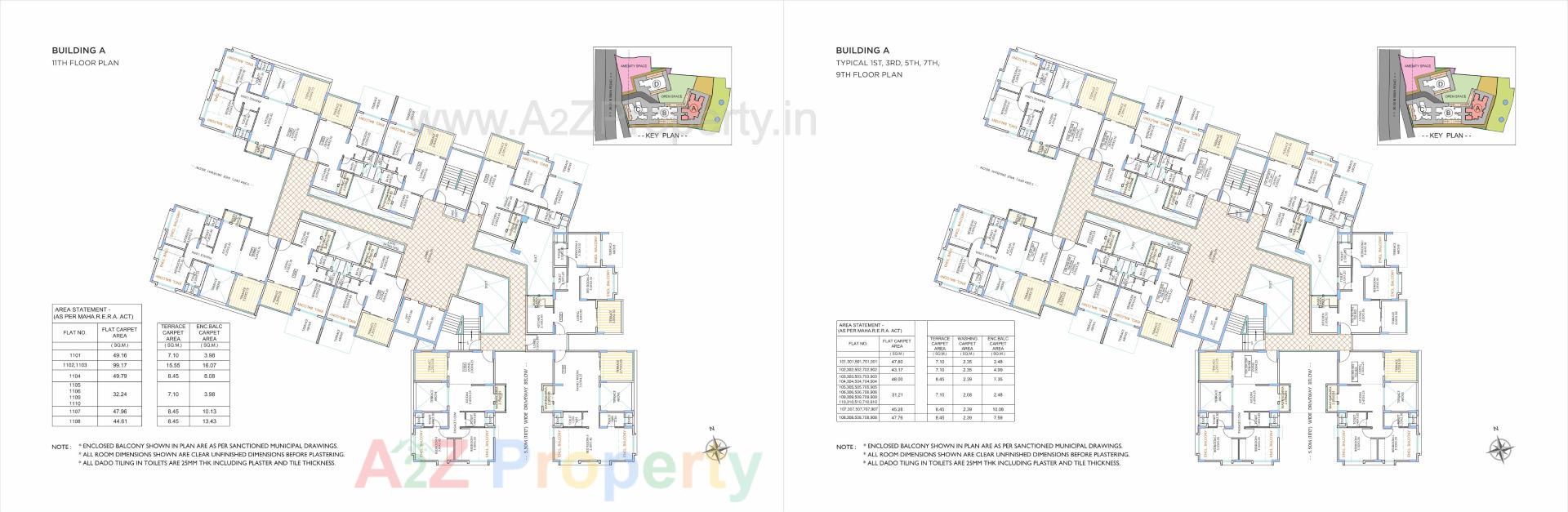 Layout of real estate project Red Earth located at Uravade, Pune, Maharashtra