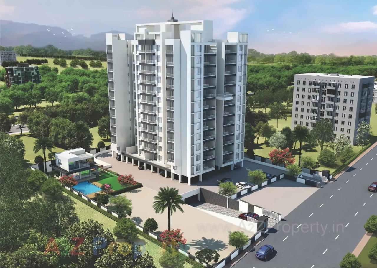 3D Elevation of real estate project Reelicon Fairy Bell located at Sus, Pune, Maharashtra