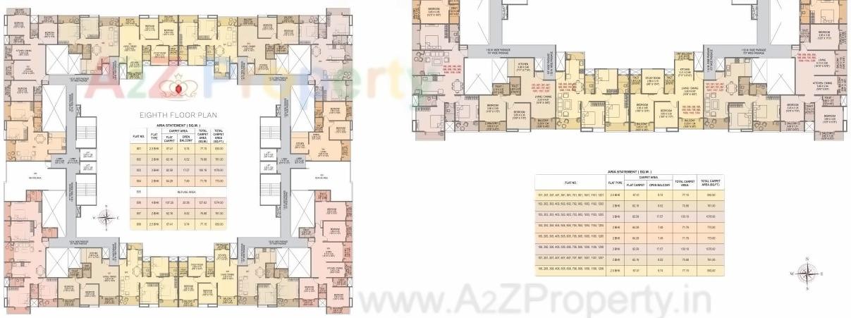 Layout of real estate project Regalia located at Dhanori, Pune, Maharashtra
