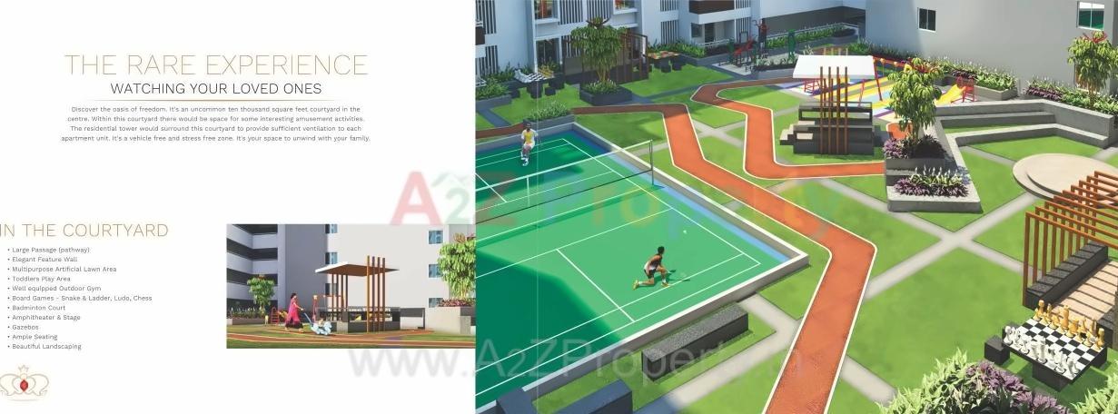 3D Elevation of real estate project Regalia located at Dhanori, Pune, Maharashtra