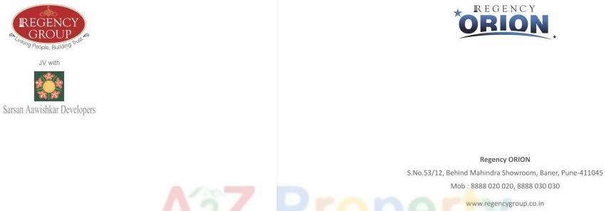  of real estate project Regency Orion located at Pune-m-corp, Pune, Maharashtra