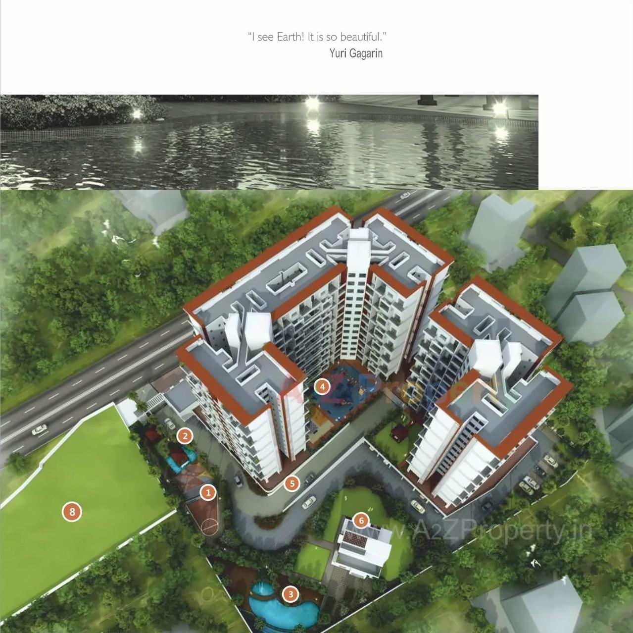 3D Elevation of real estate project Regency Orion located at Pune-m-corp, Pune, Maharashtra