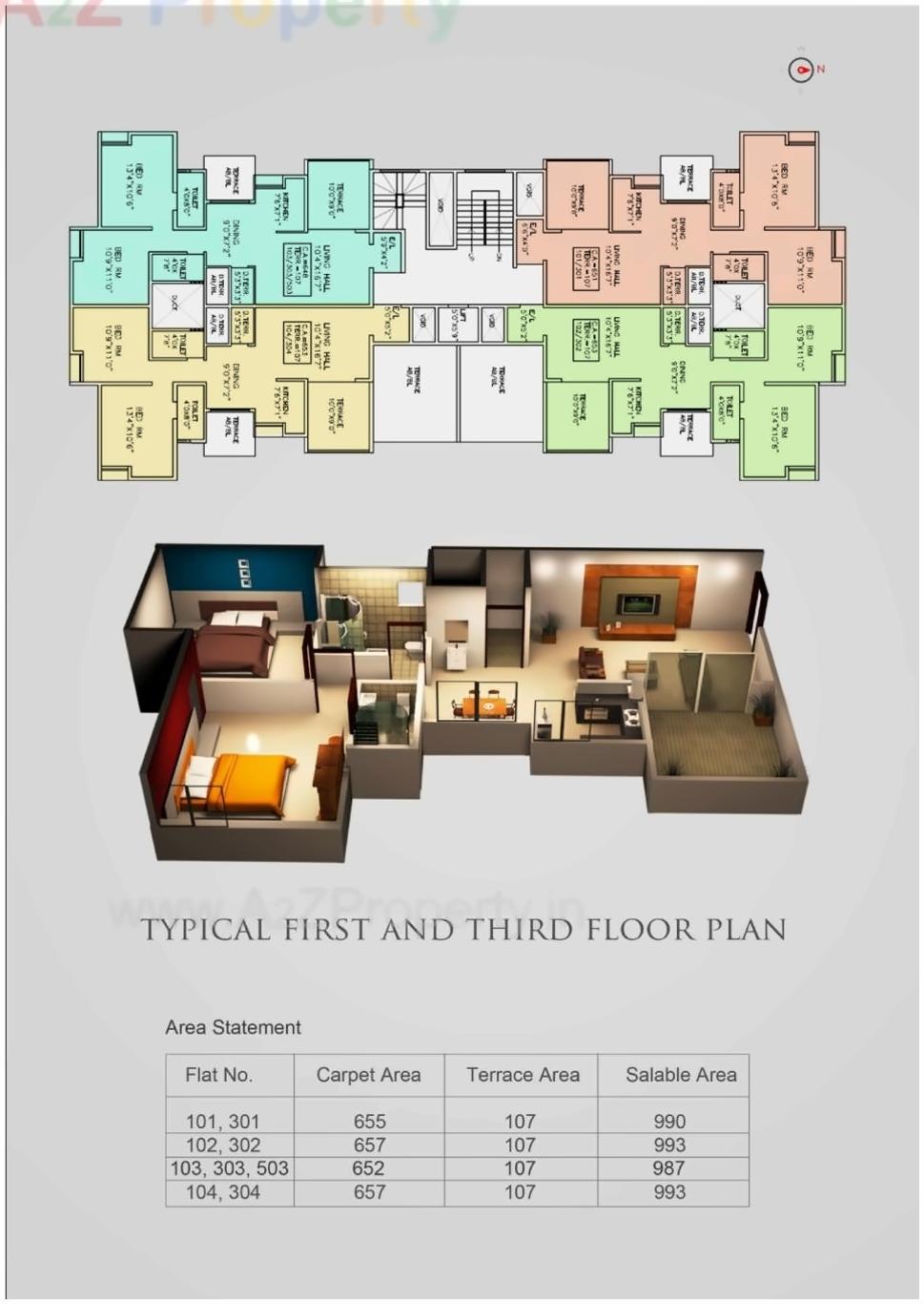 Layout of real estate project Renaissance located at Ambegaon-bk, Pune, Maharashtra