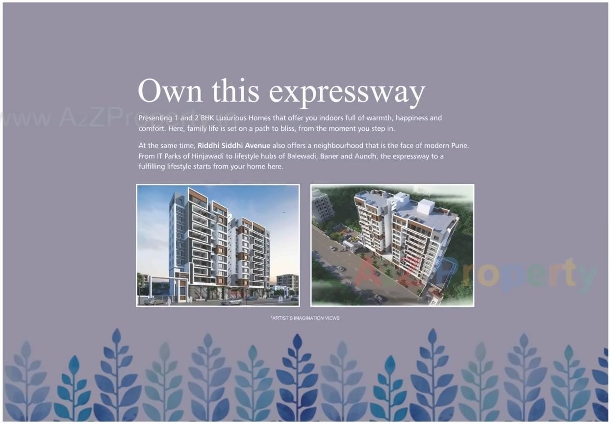  of real estate project Riddhi Siddhi Avenue located at Wakad, Pune, Maharashtra