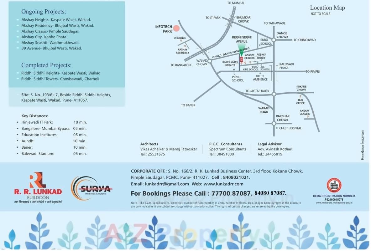  of real estate project Riddhi Siddhi Avenue located at Wakad, Pune, Maharashtra