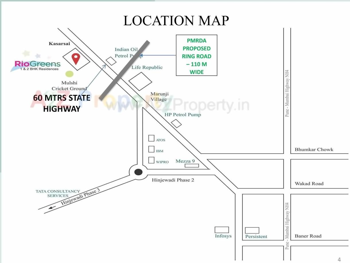  of real estate project Rio Greens located at Kasarsai, Pune, Maharashtra