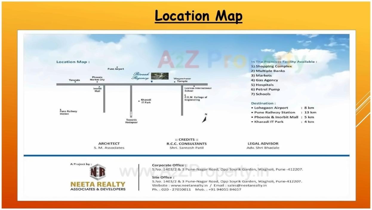  of real estate project Rivaah Regency located at Wagholi, Pune, Maharashtra