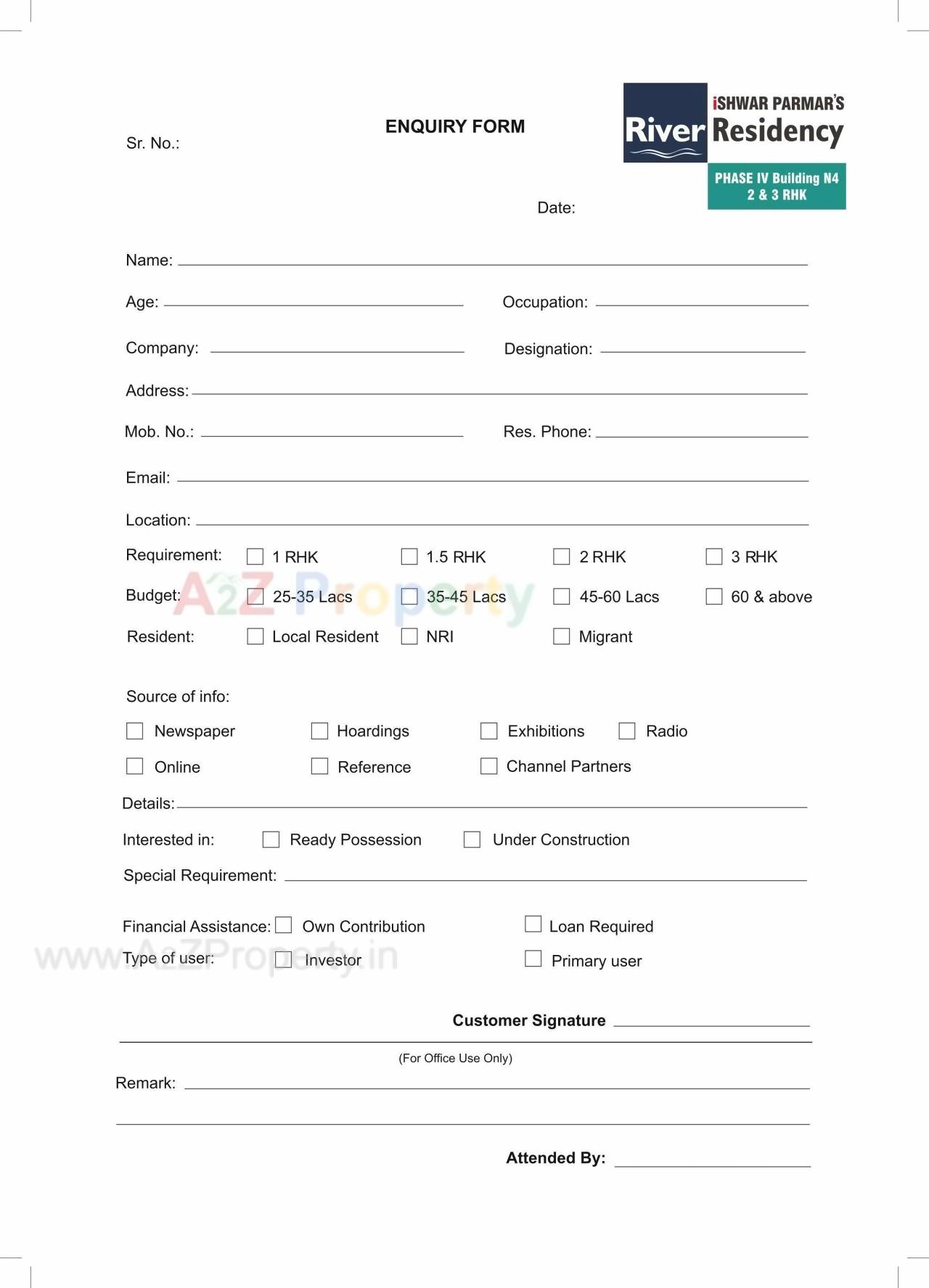  of real estate project River Residency  S located at Haveli, Pune, Maharashtra