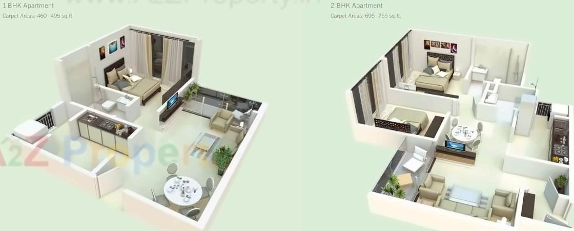 Layout of real estate project Riverdale Heights located at Kharadi, Pune, Maharashtra