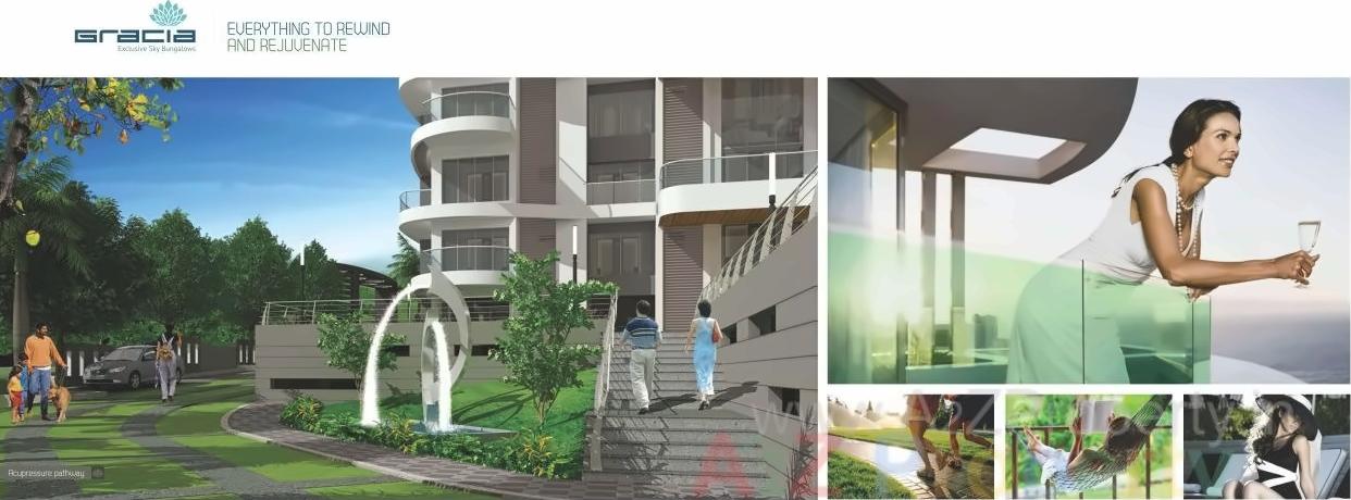 3D Elevation of real estate project Rk Gracia located at Bavadhan-bk, Pune, Maharashtra