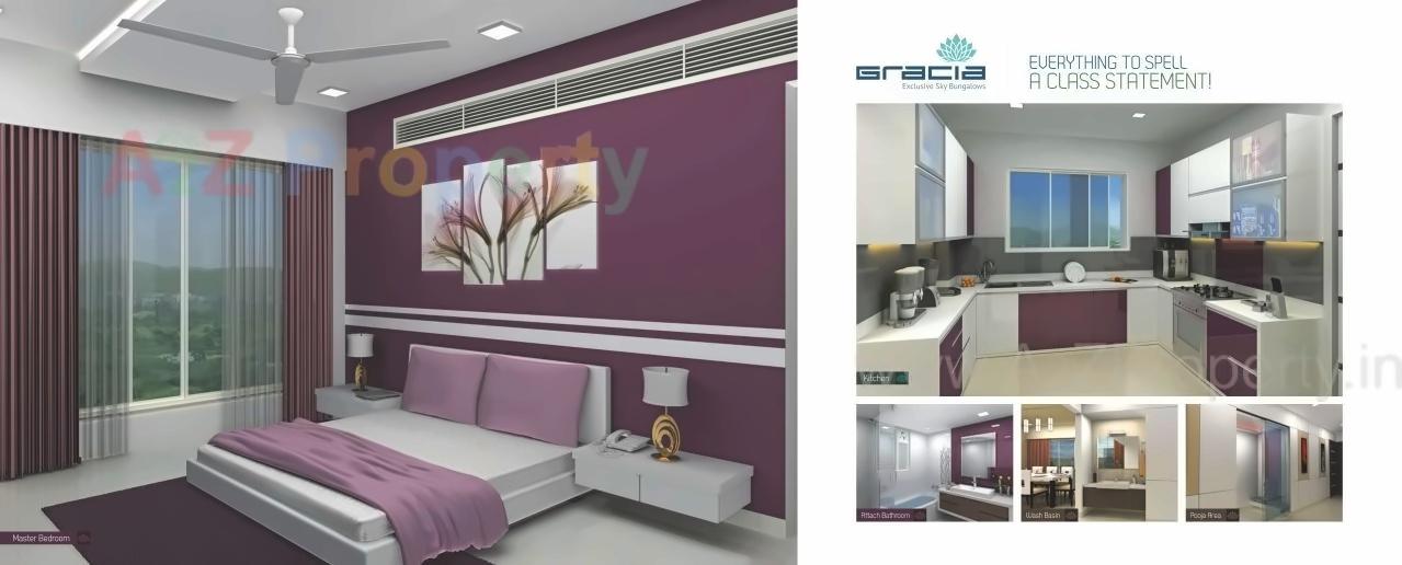 3D Elevation of real estate project Rk Gracia located at Bavadhan-bk, Pune, Maharashtra