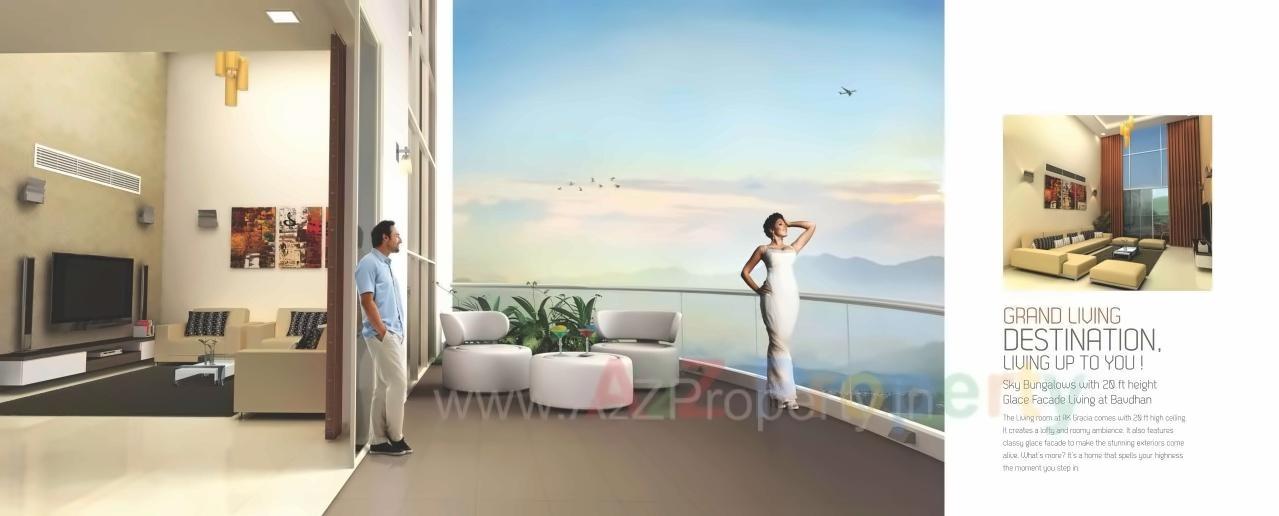 3D Elevation of real estate project Rk Gracia located at Bavadhan-bk, Pune, Maharashtra