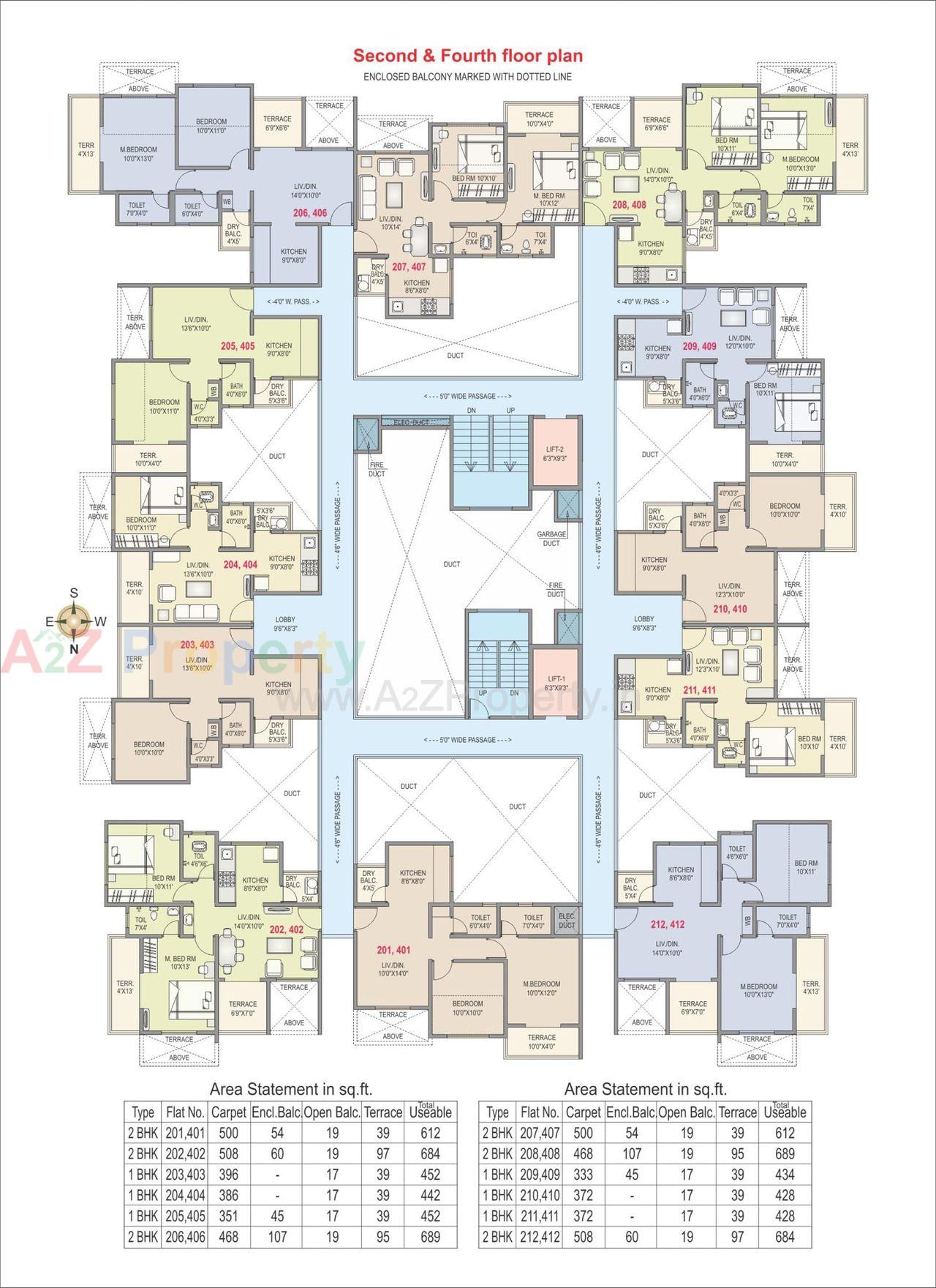 Floor Plans_rkl Anand_ph I 2 of real estate project Rkl Anand located at Pimpri-chinchawad-m-corp, Pune, Maharashtra
