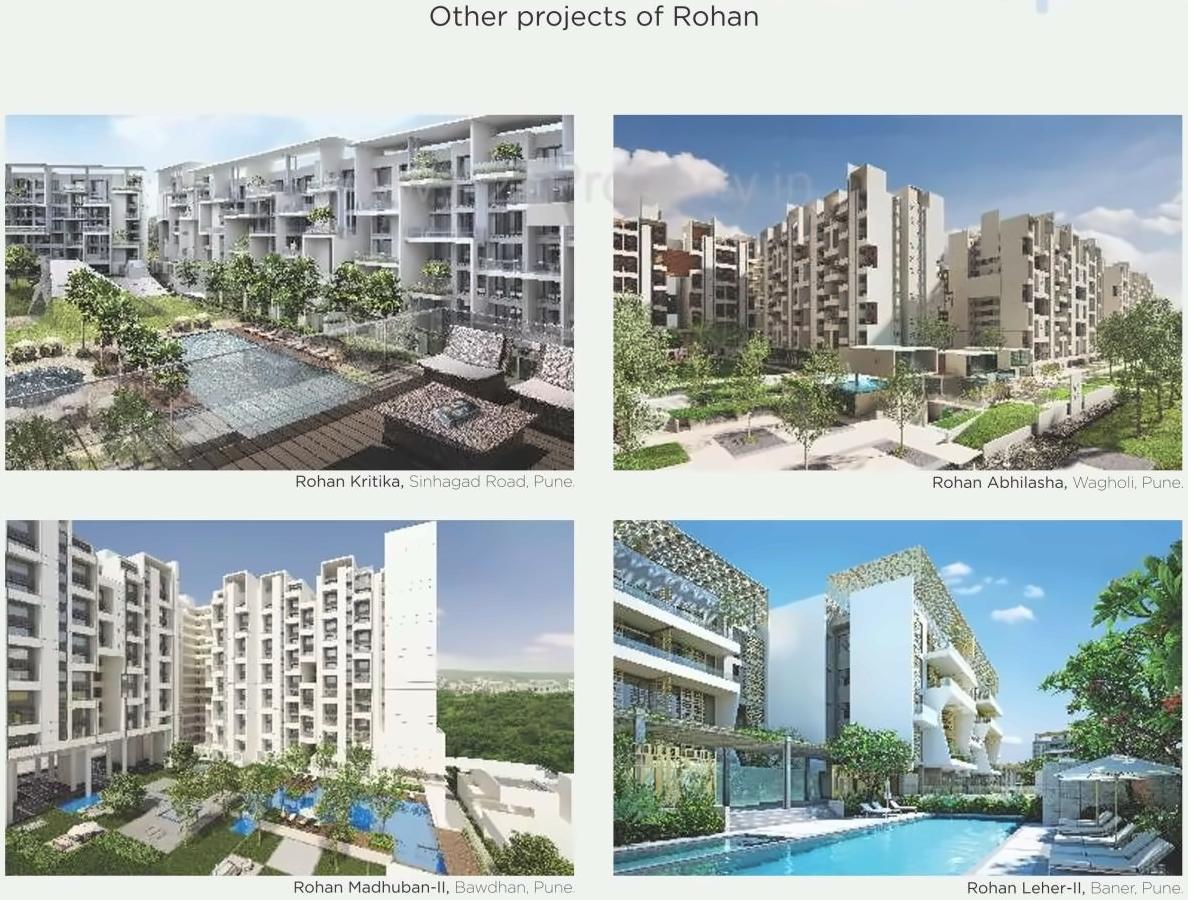 3D Elevation of real estate project Rohan Leher located at Baner, Pune, Maharashtra