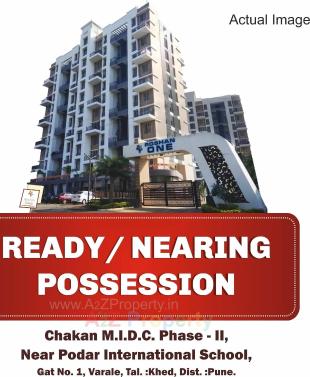 Elevation of real estate project Roshan One located at Varale, Pune, Maharashtra