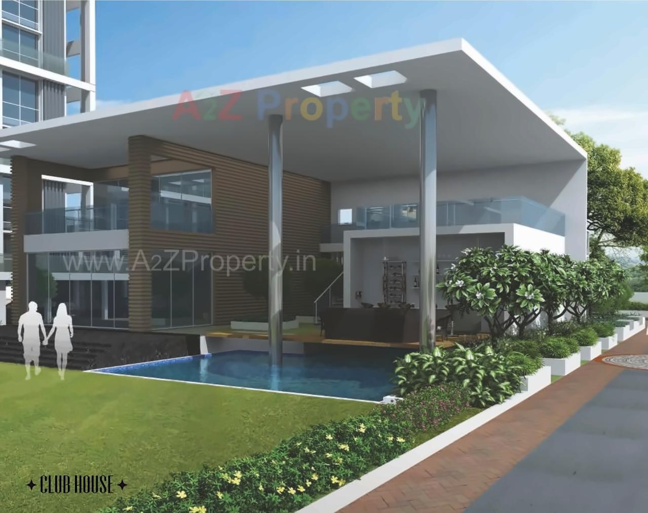 3D Elevation of real estate project Royal Entrada located at Wakad, Pune, Maharashtra