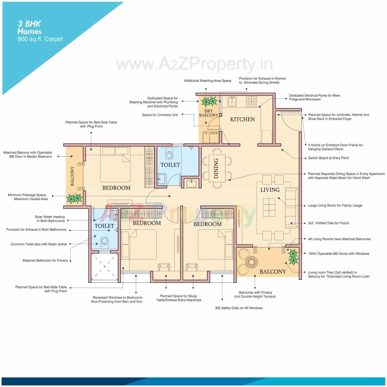 Layout of real estate project Royal Exotica located at Kondhwa-bk, Pune, Maharashtra