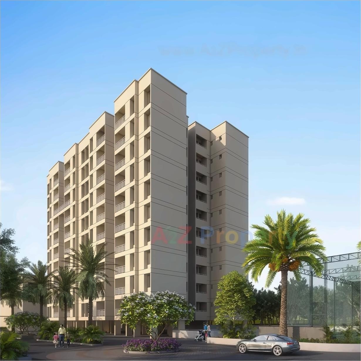 3D Elevation of real estate project Royal Exotica located at Kondhwa-bk, Pune, Maharashtra