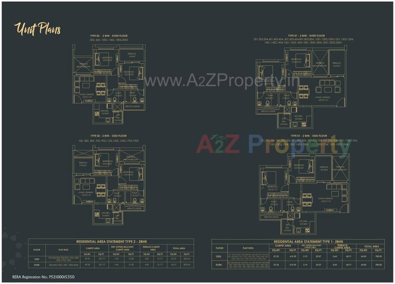 of real estate project Royal Grande located at Wakad, Pune, Maharashtra