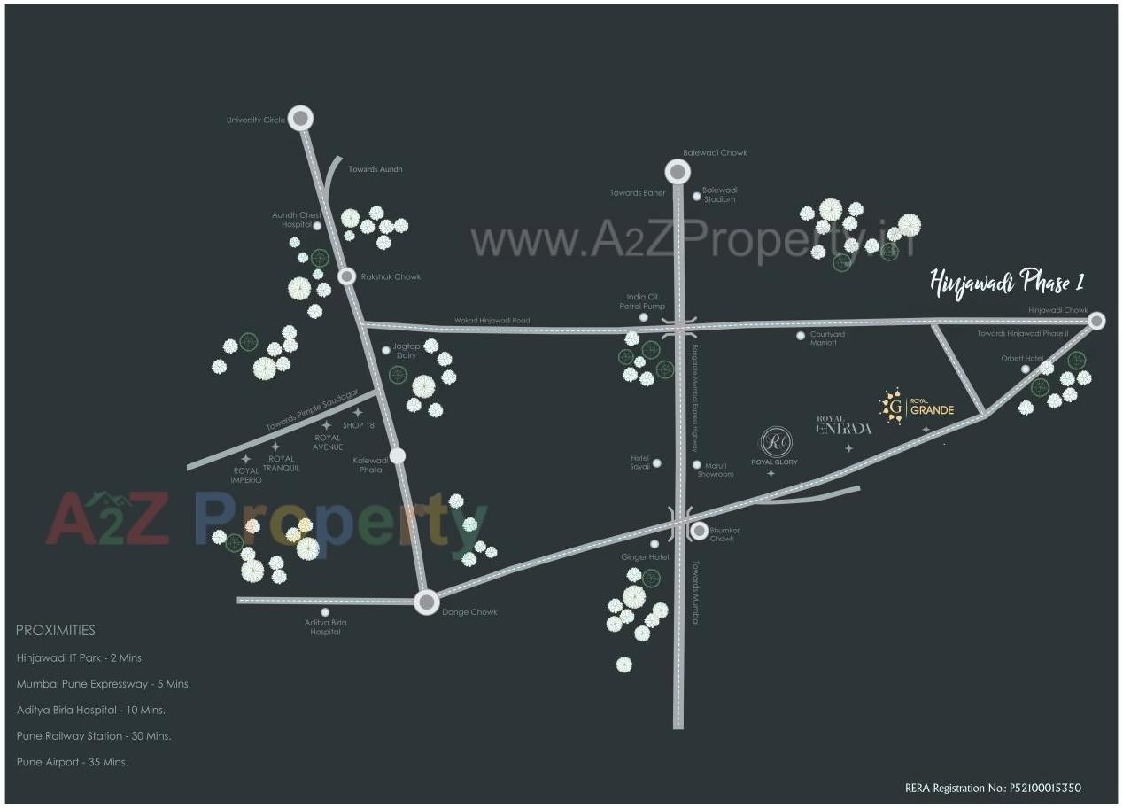  of real estate project Royal Grande located at Wakad, Pune, Maharashtra