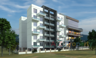 Elevation of real estate project Royal Krushankunj Residences located at Shivatkar-nira-ct, Pune, Maharashtra