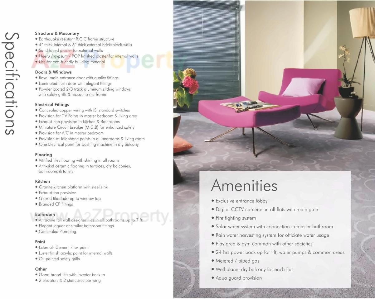 3D Elevation of real estate project Royal Oak located at Wakad, Pune, Maharashtra