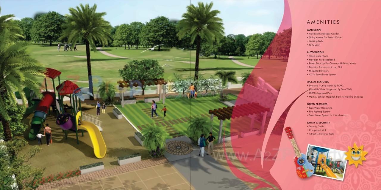 3D Elevation of real estate project Royal Rohana located at Pimpri-chinchawad-m-corp, Pune, Maharashtra