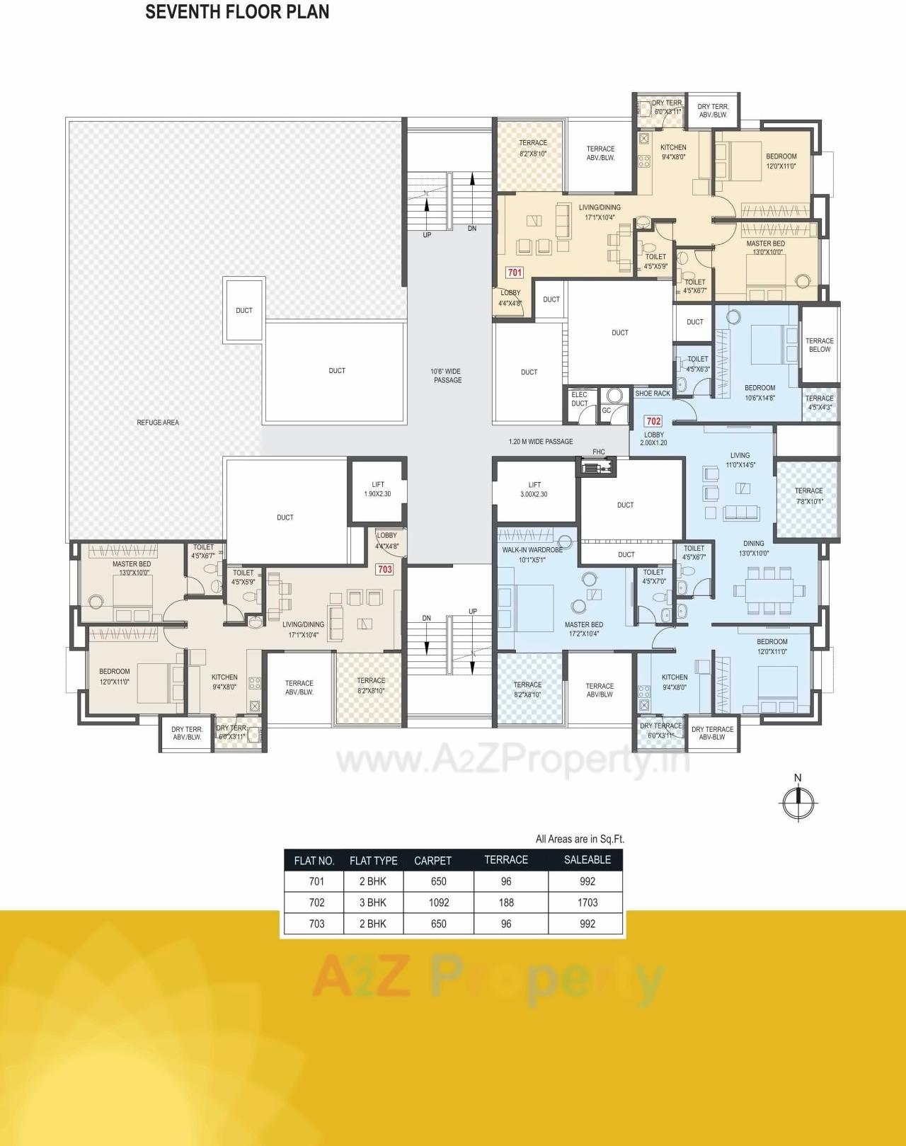 Layout of real estate project Rucha located at Punawale, Pune, Maharashtra