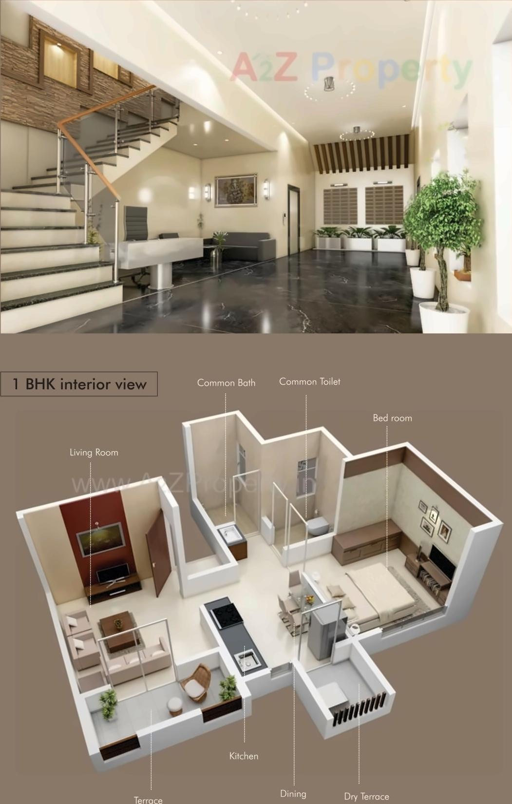 3D Elevation of real estate project Rucha located at Punawale, Pune, Maharashtra