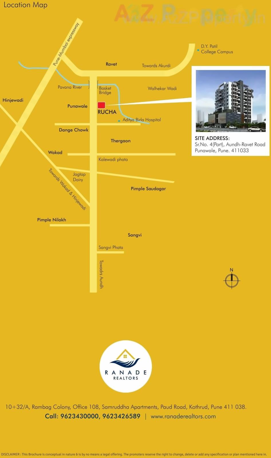  of real estate project Rucha located at Punawale, Pune, Maharashtra