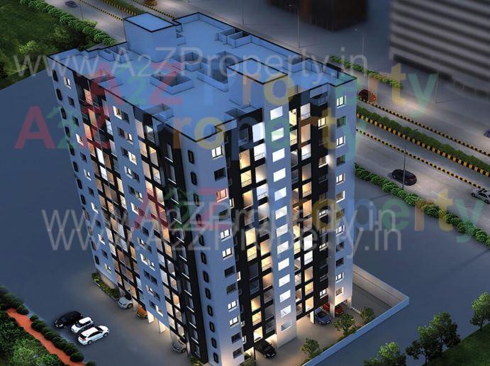 3D Elevation of real estate project Ruturang Shravan located at Parvati, Pune, Maharashtra