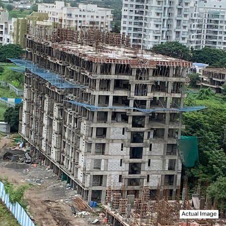 C Wing of real estate project Saarrthi Savvy Homes located at Hinjavadi-ct, Pune, Maharashtra