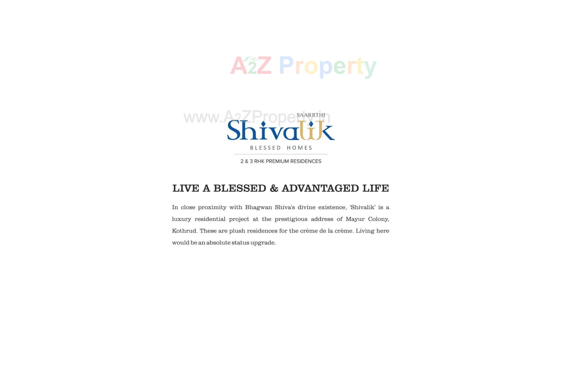  of real estate project Saarrthi Shivalik located at Kothrud, Pune, Maharashtra