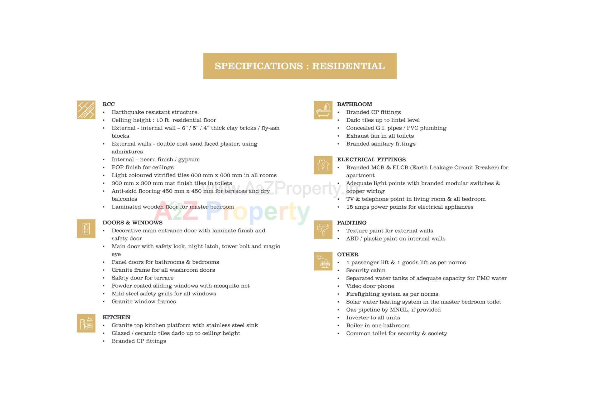  of real estate project Saarrthi Shivalik located at Kothrud, Pune, Maharashtra