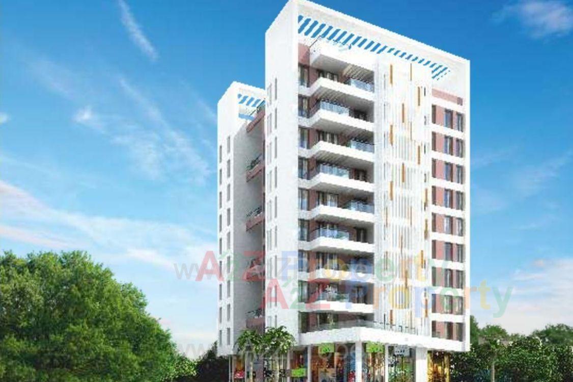 3D Elevation of real estate project Saarrthi Shivalik located at Kothrud, Pune, Maharashtra