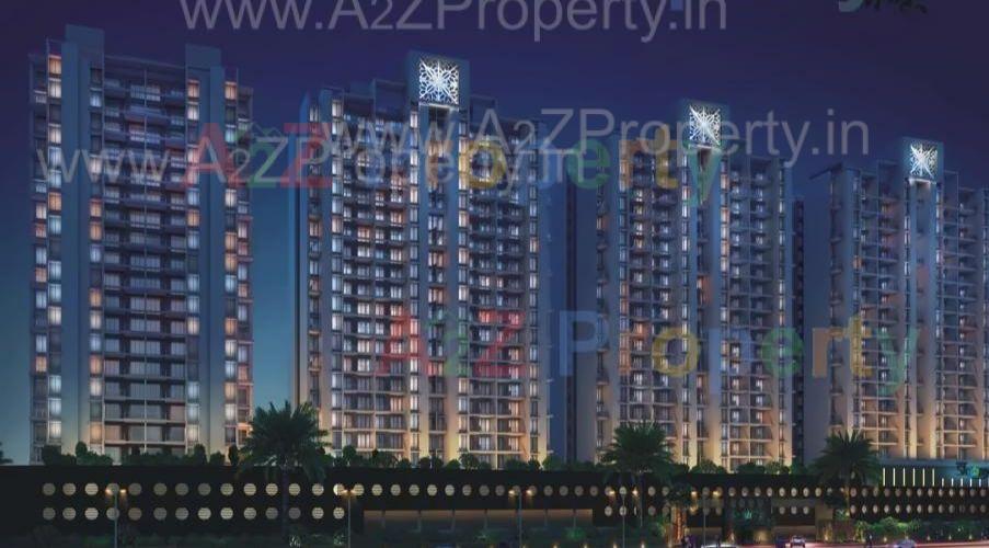 3D Elevation of real estate project Saarrthi Skybay located at Mahalunge, Pune, Maharashtra