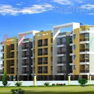 Elevation of real estate project Saarvi Nisarg located at Alefata-nv, Pune, Maharashtra
